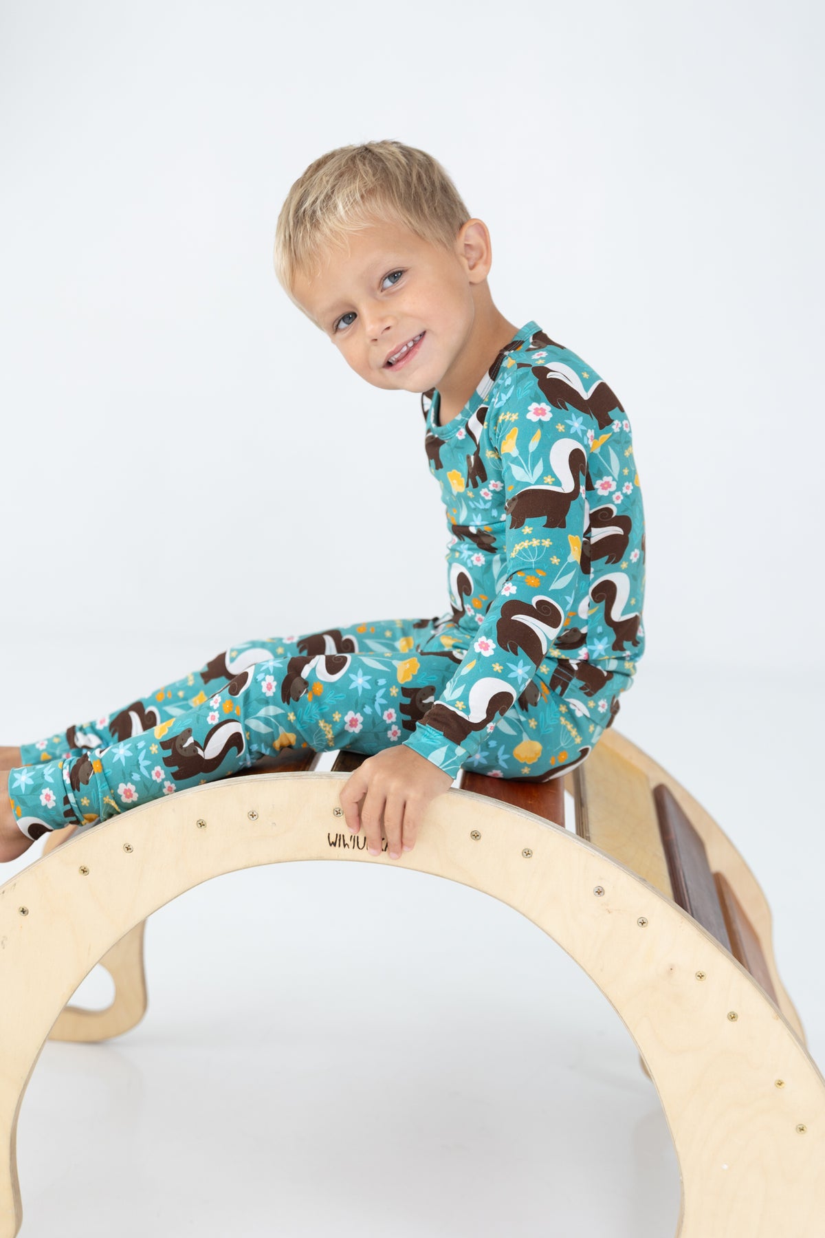 Classic PJ Set - Stinky Skunk - Tencel Modal