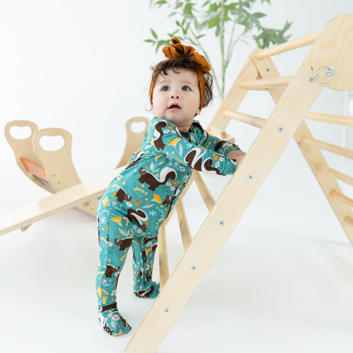 Flexi-Fit Zip PJ - Stinky Skunk - Tencel Modal