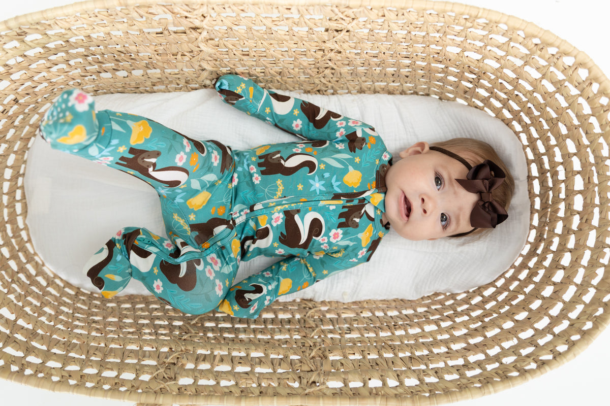Flexi-Fit Zip PJ - Stinky Skunk - Tencel Modal
