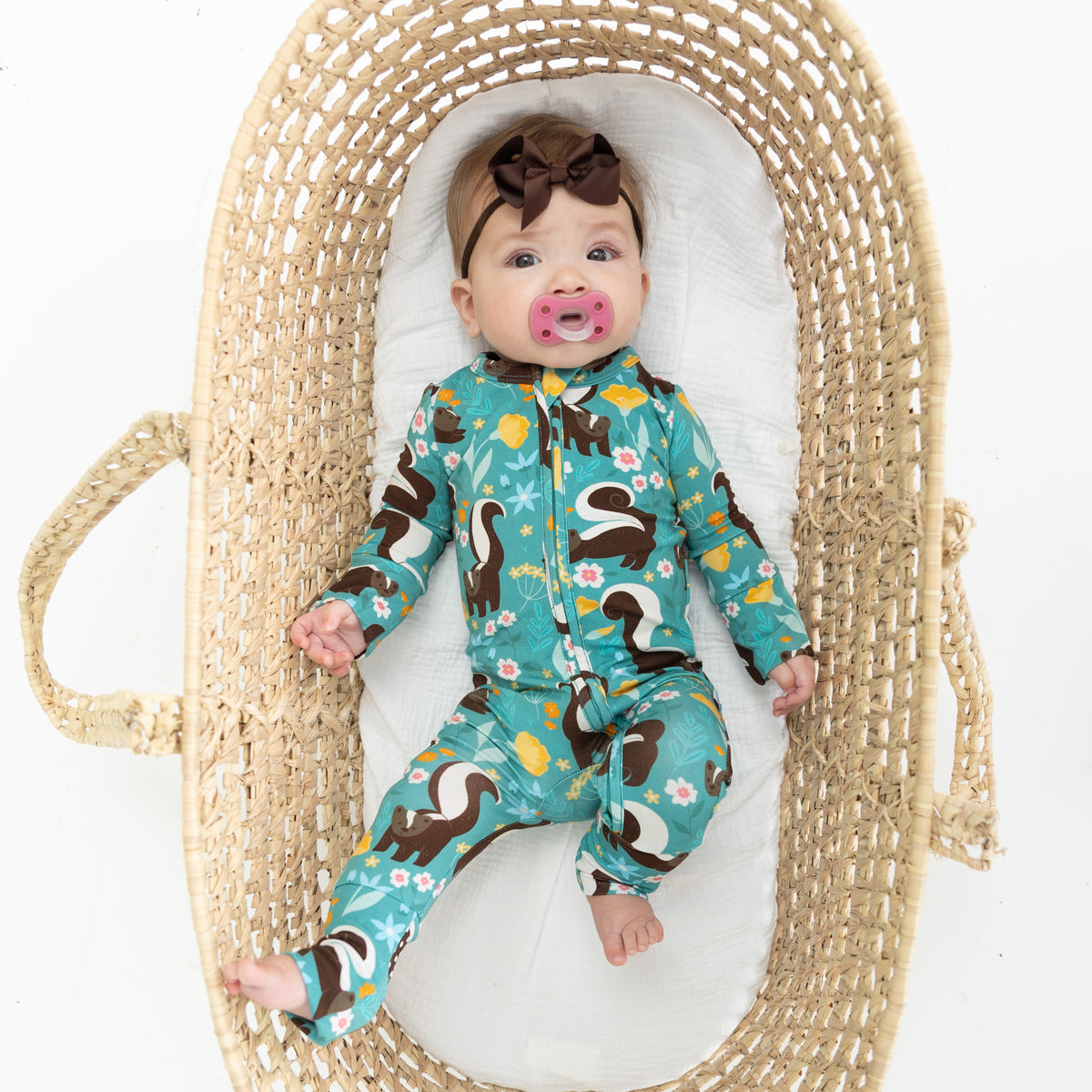 Flexi-Fit Zip PJ - Stinky Skunk - Tencel Modal