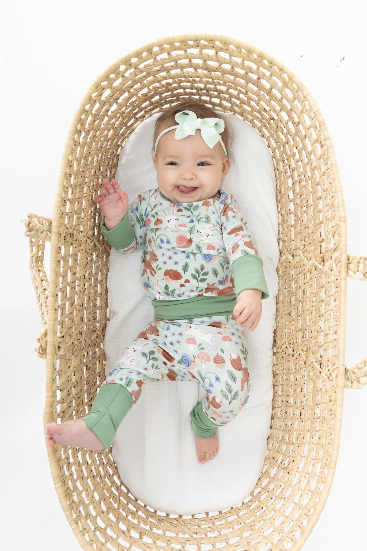Grow With Me Baby Set - Forest Friends - Tencel Modal