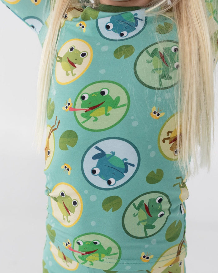 Classic PJ Set - Super Simple™ 5 Little Speckled Frogs - Tencel™ Modal
