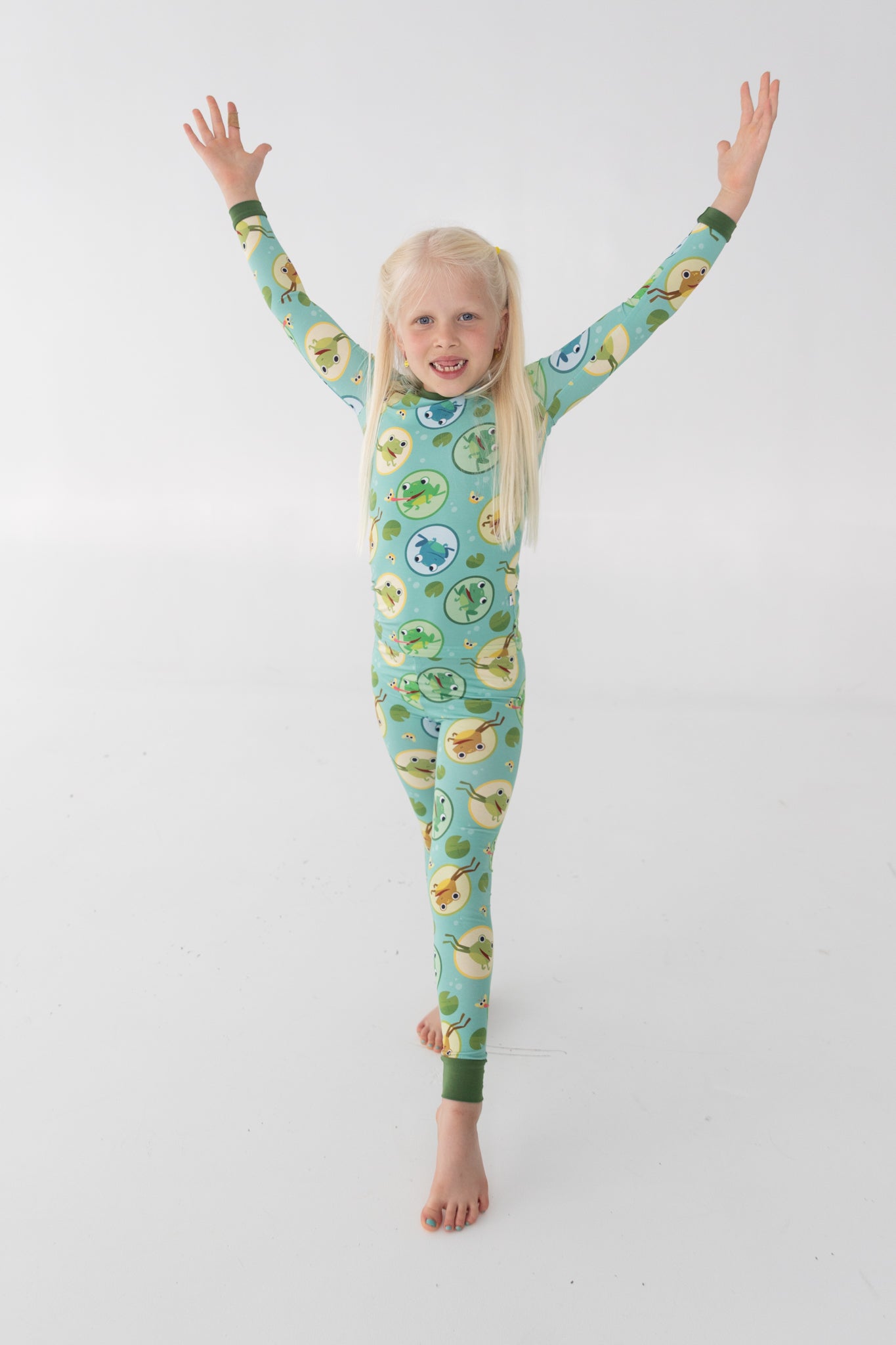 Classic PJ Set - Super Simple™ 5 Little Speckled Frogs - Tencel™ Modal