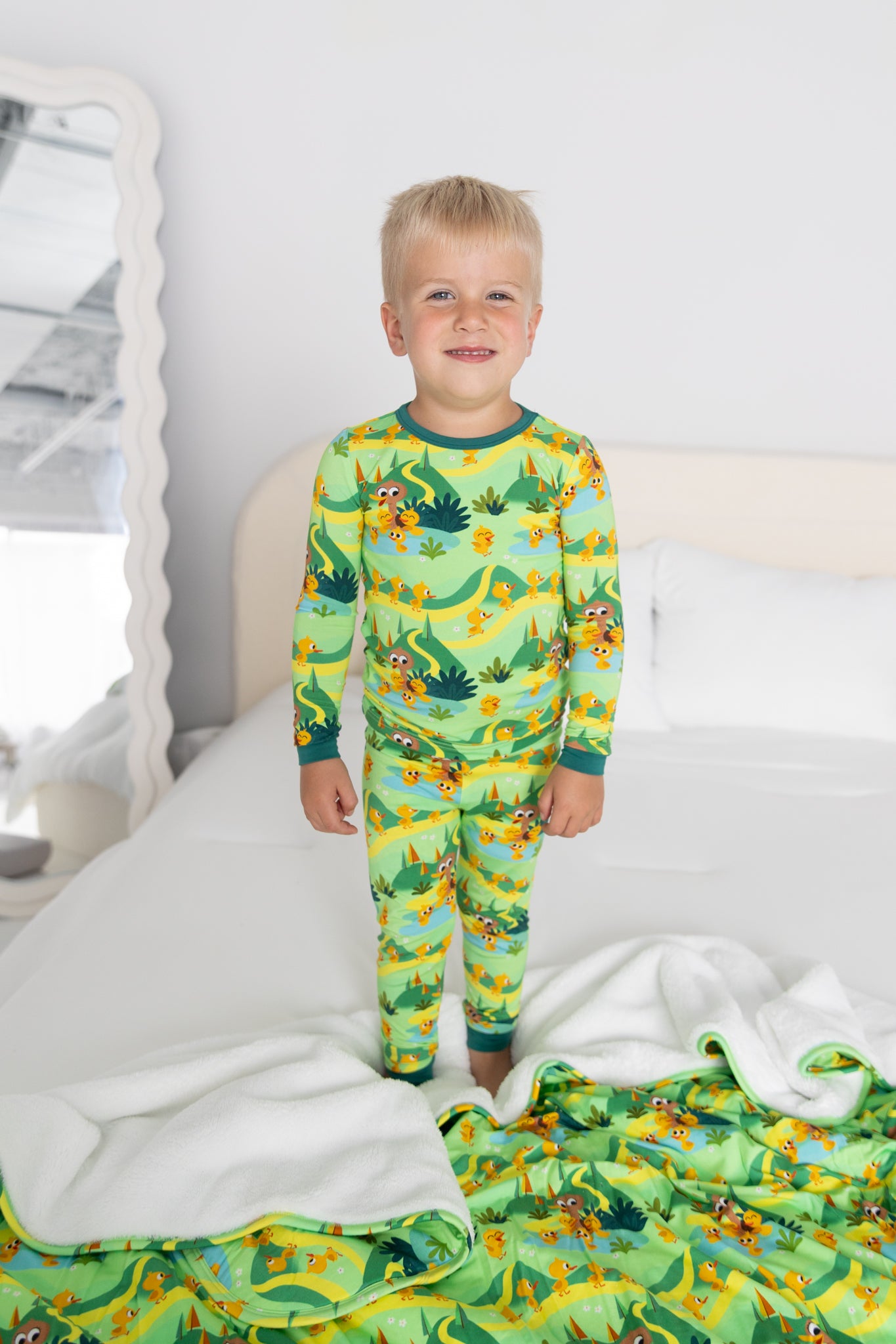 Super Simple™ 5 Little Ducks - Classic Fit PJ Set  - Tencel™ Modal