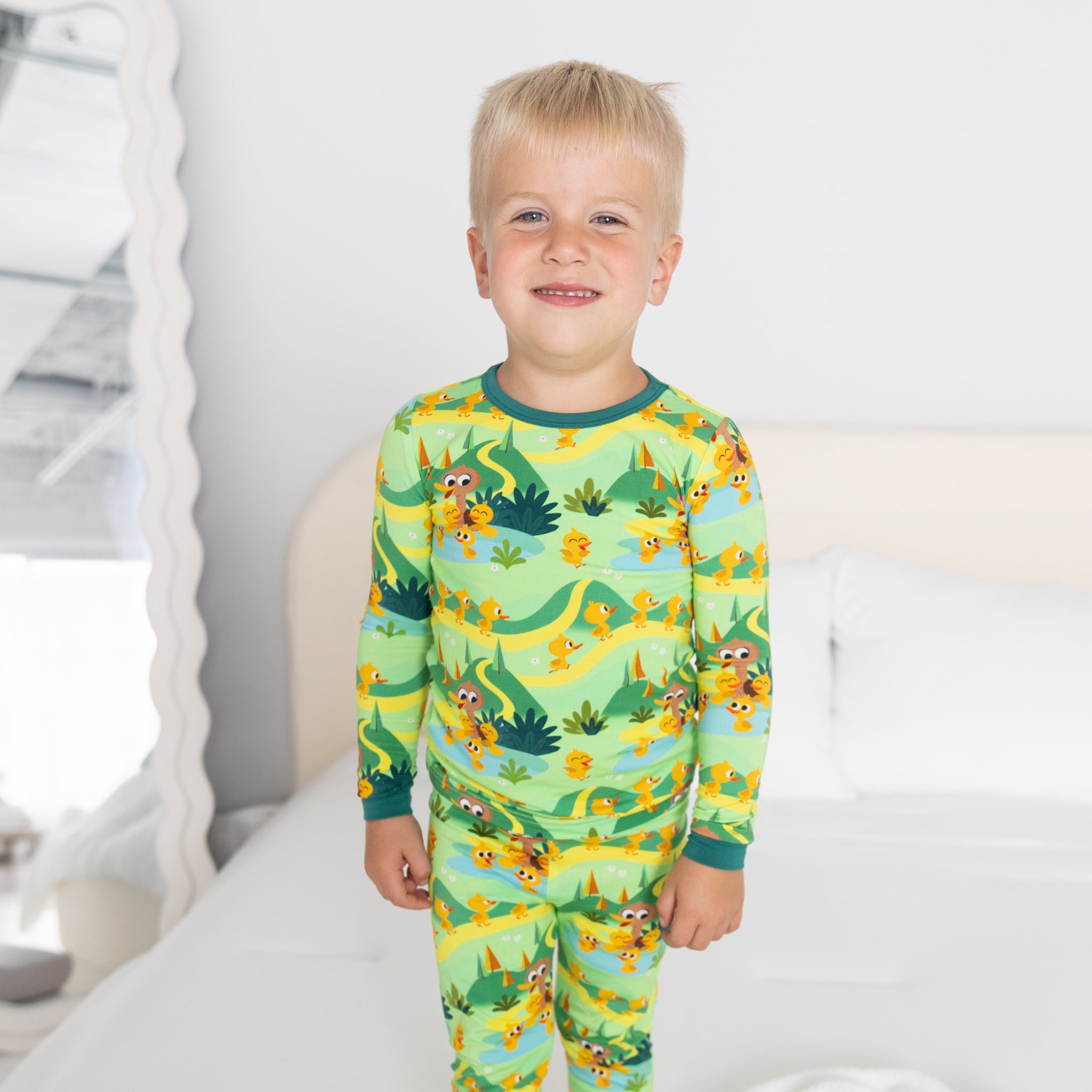 Super Simple™ 5 Little Ducks - Classic Fit PJ Set  - Tencel™ Modal