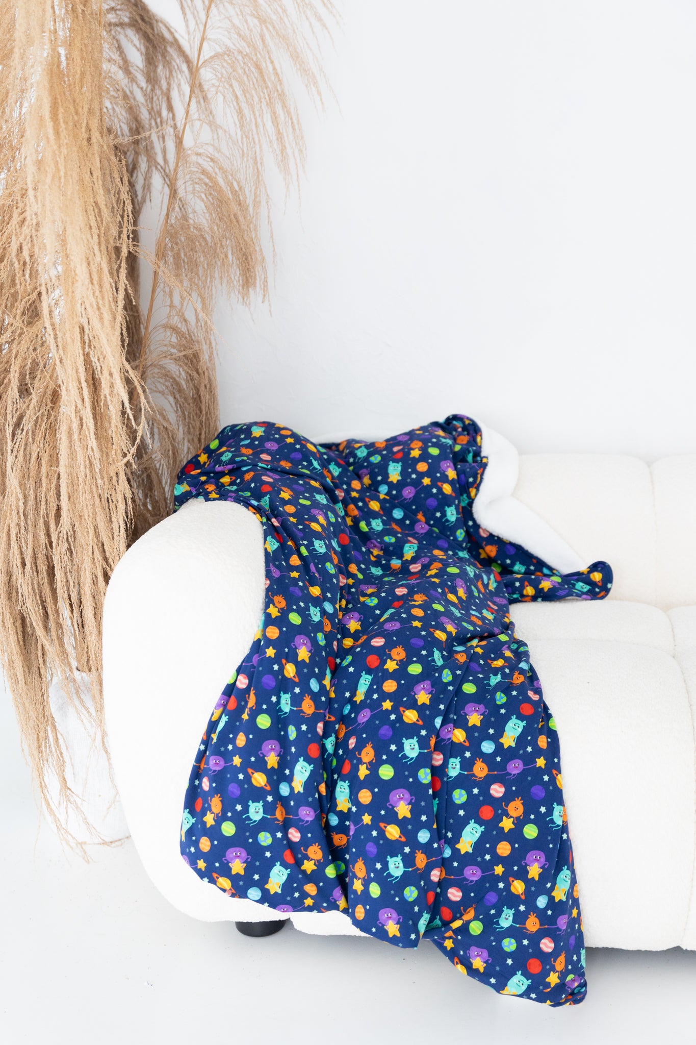 Couch Luxe Plushy - Super Simple™ Bumble Nums in Space - Tencel Modal