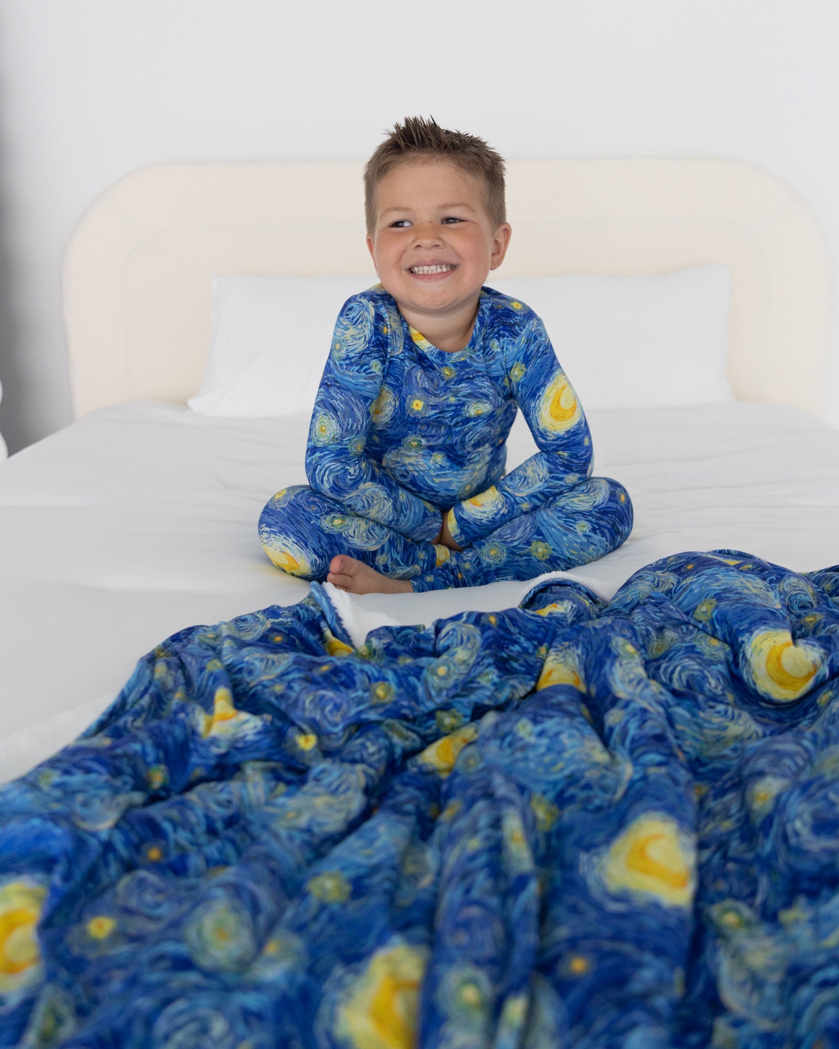 Couch Luxe Plushy - Sleepy Starry Nights - Tencel Modal