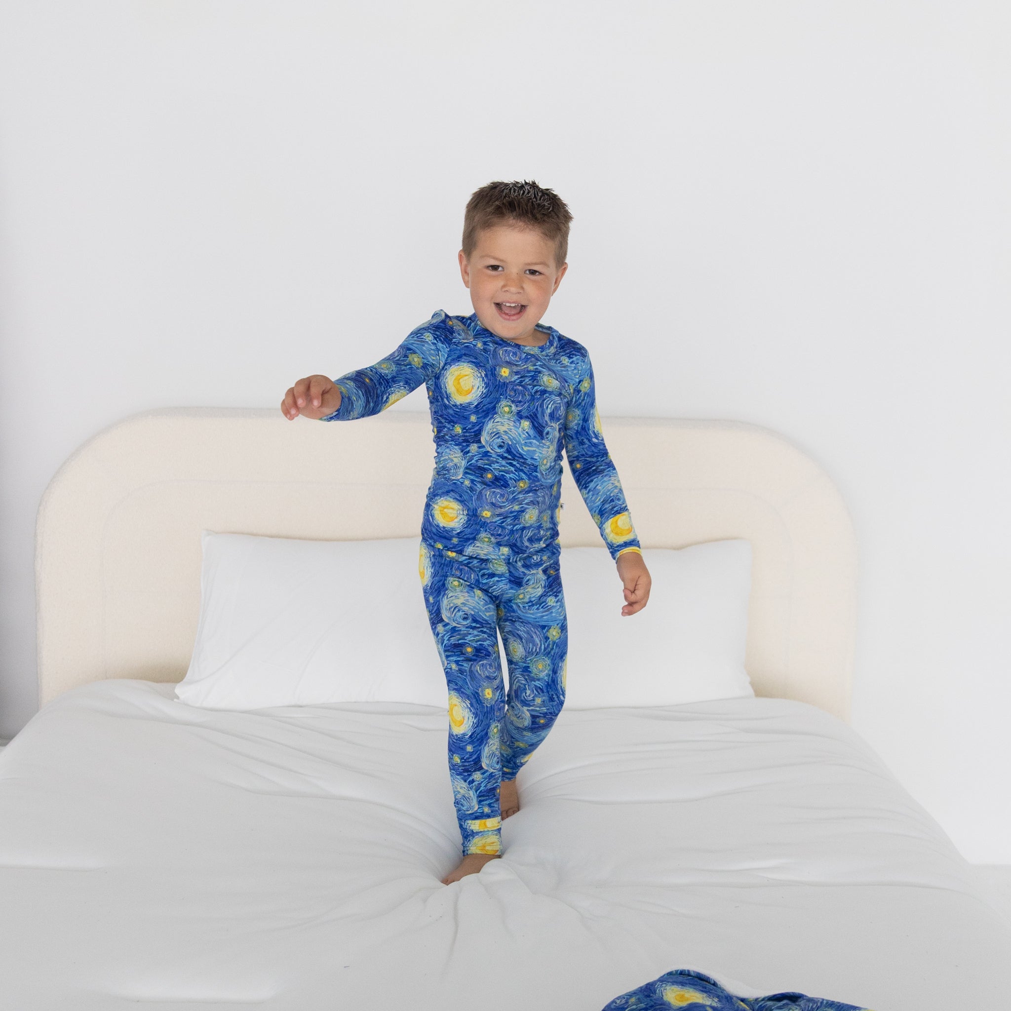 Classic Fit PJ Set - Sleepy Starry Nights - Tencel Modal
