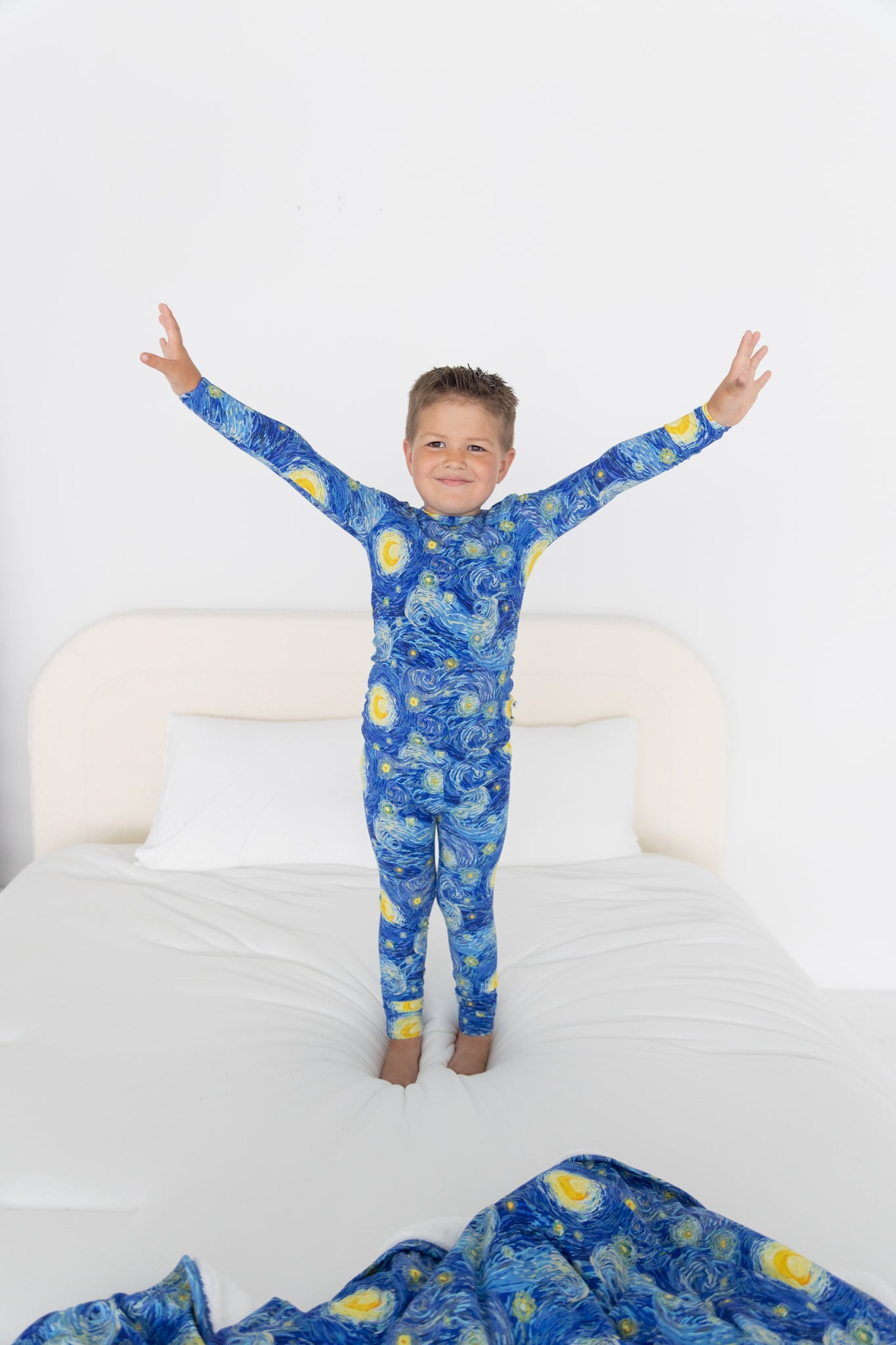 Classic Fit PJ Set - Sleepy Starry Nights - Tencel Modal