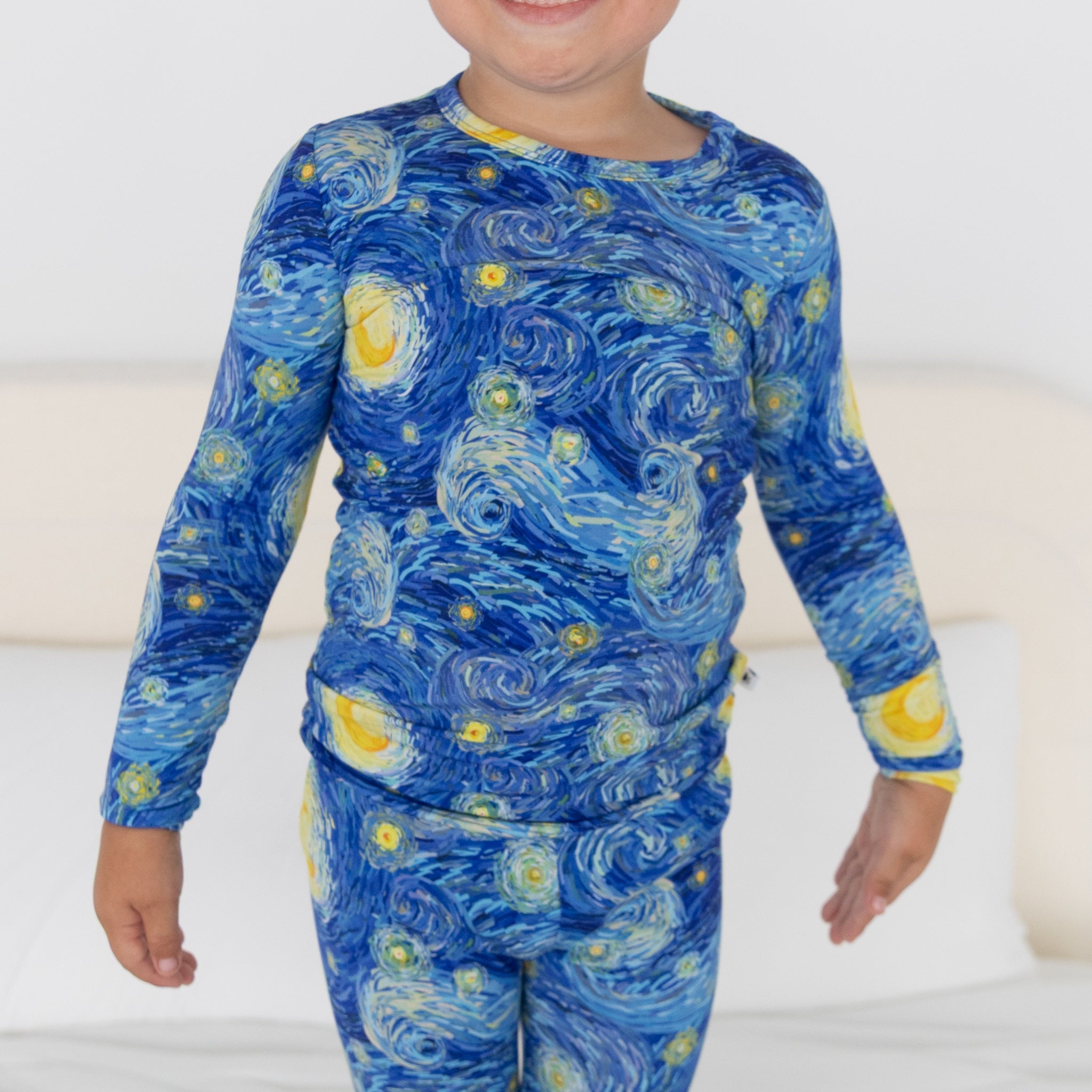 Classic Fit PJ Set - Sleepy Starry Nights - Tencel Modal