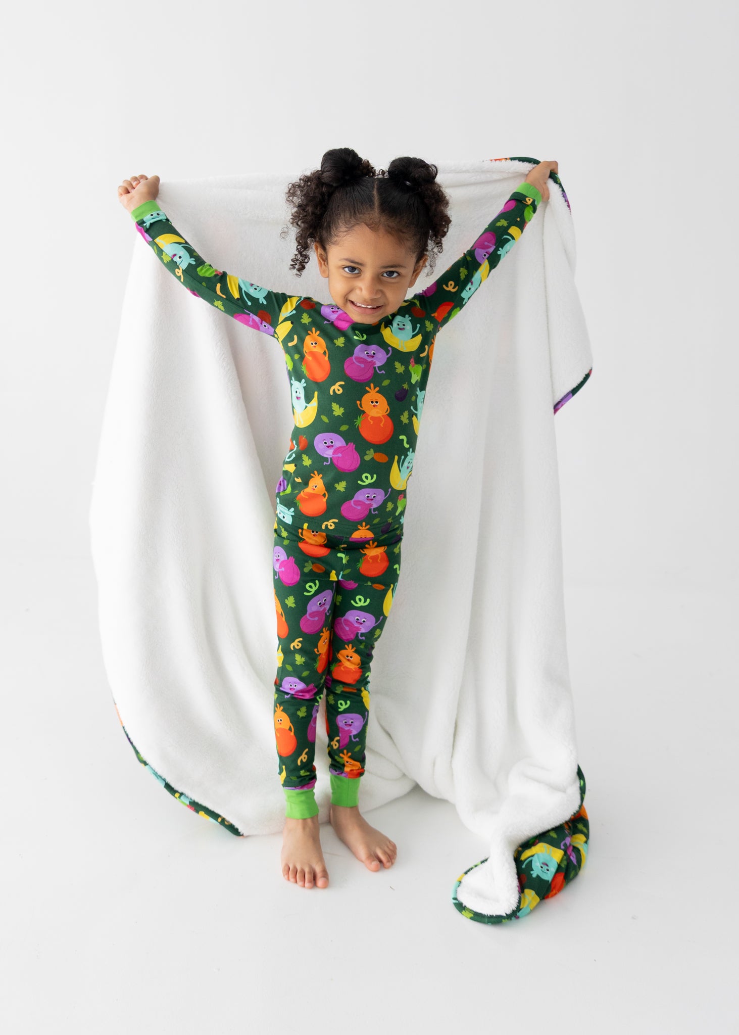 PRESALE- Couch Luxe Plushy - Super Simple™ Bumble Nums Veggie Party - Tencel Modal