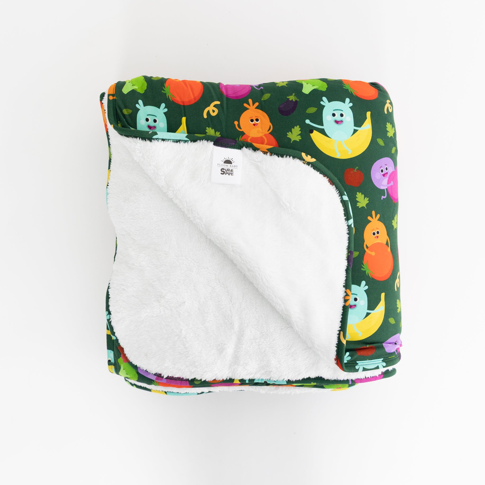 PRESALE- Couch Luxe Plushy - Super Simple™ Bumble Nums Veggie Party - Tencel Modal