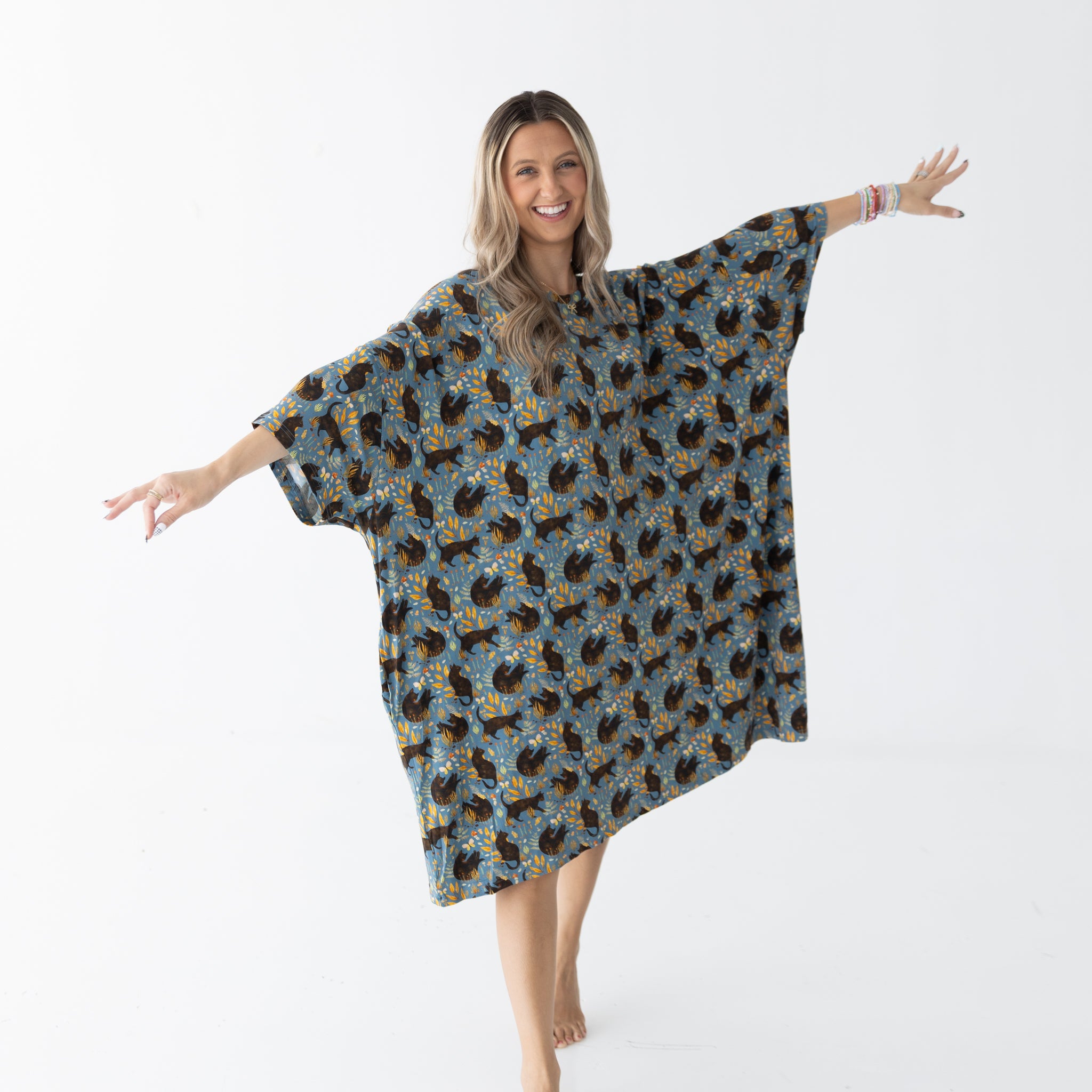 Adult Mega Sleep Tee - Toe Beans - Tencel Modal