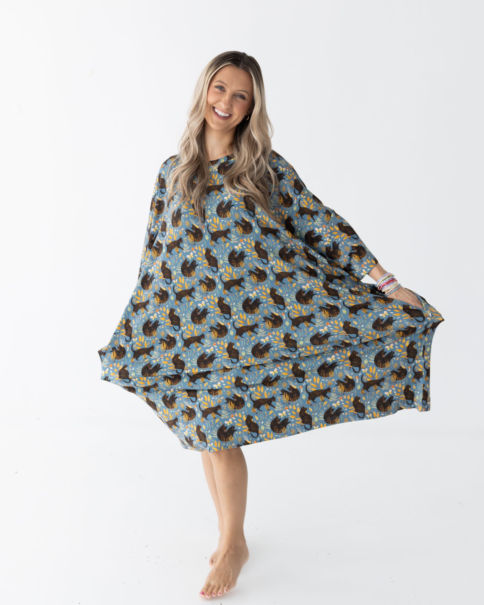 Adult Mega Sleep Tee - Toe Beans - Tencel Modal