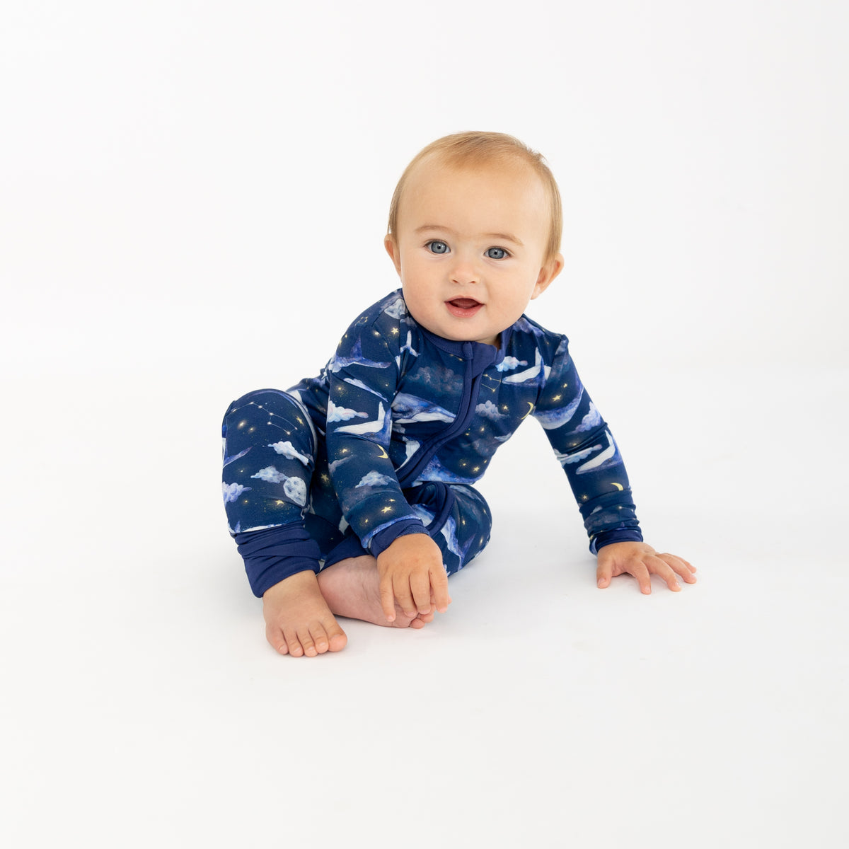 Flexi-Fit Zip PJ - Whaley Sleepy - Tencel Modal