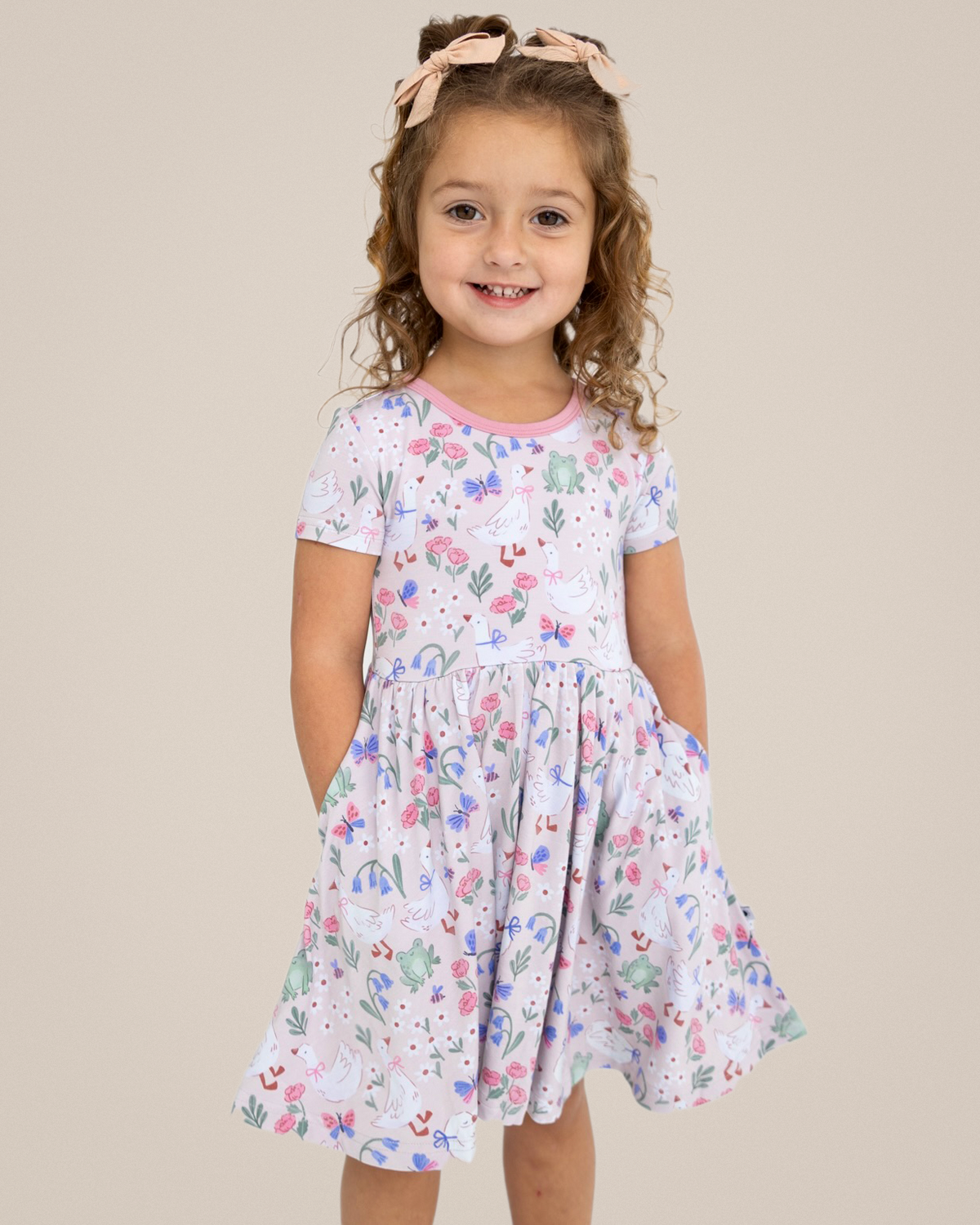 Dress - Goosey Garden - Tencel Modal