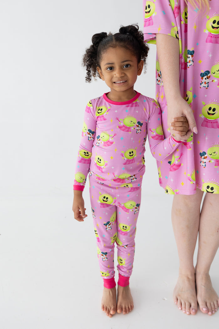 Classic Fit PJ Set - Nanalan' Wonderful Girl - Tencel Modal