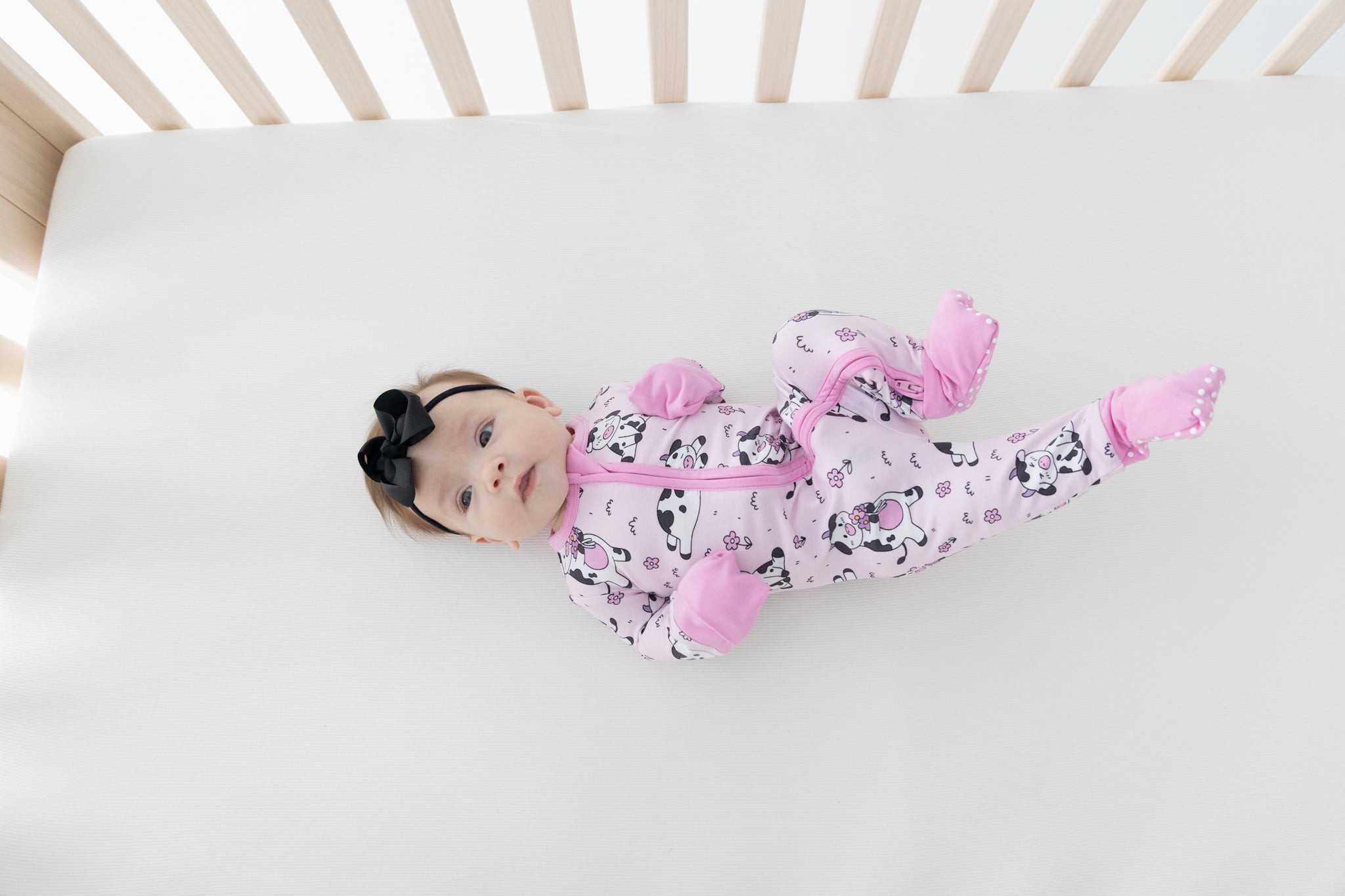Flexi-Fit Zip PJ - Pink Pasture - Tencel Modal