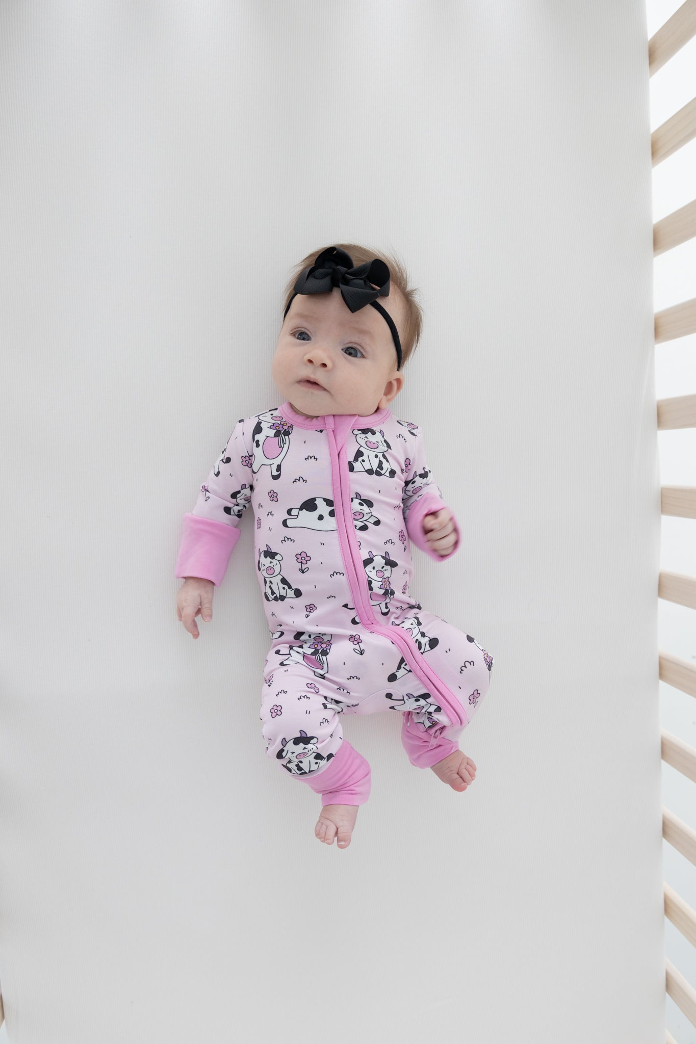 Flexi-Fit Zip PJ - Pink Pasture - Tencel Modal