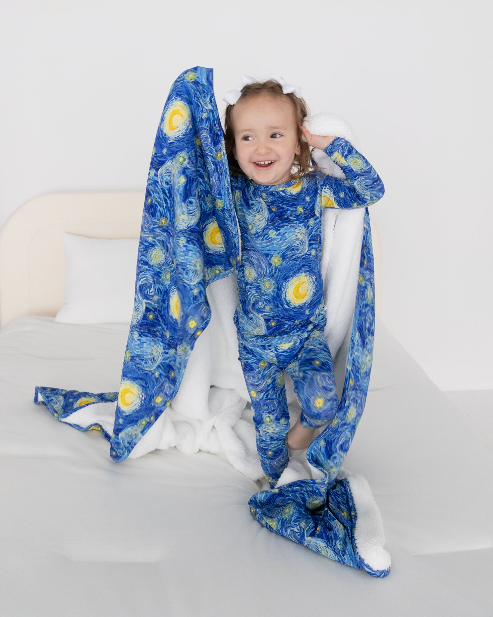 Couch Luxe Plushy - Sleepy Starry Nights - Tencel Modal