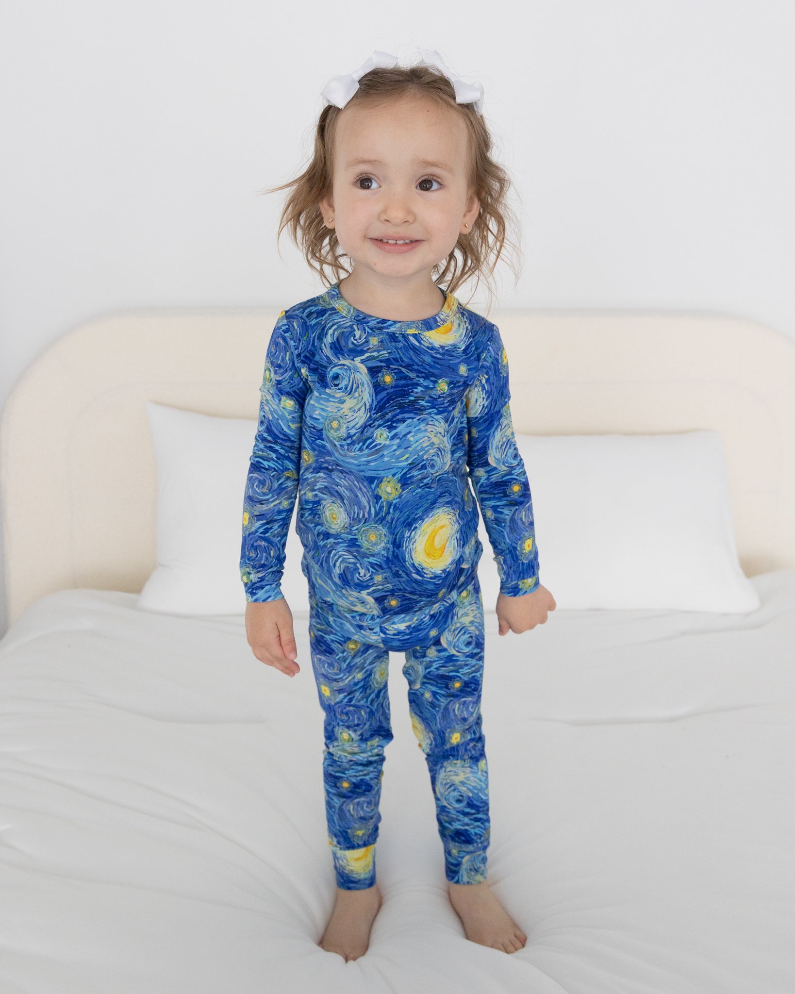 Classic Fit PJ Set - Sleepy Starry Nights - Tencel Modal