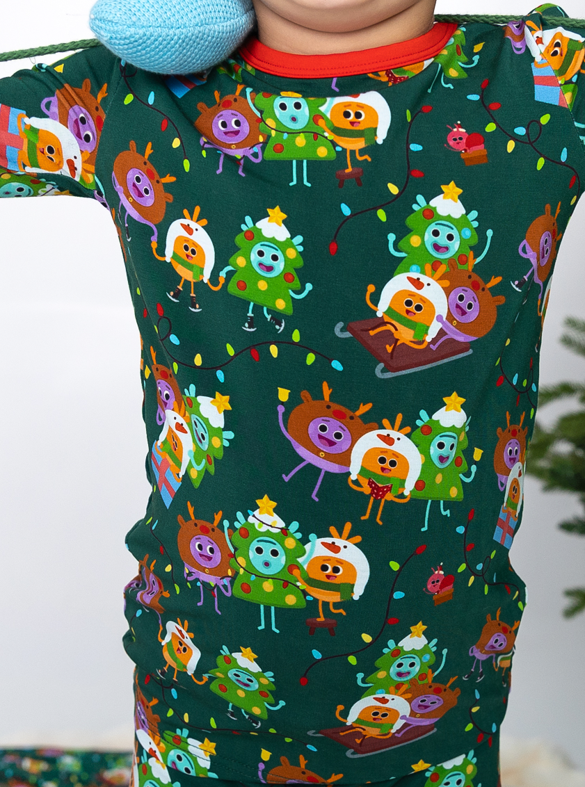 Classic Fit PJ Set - Super Simple™ Christmas - Tencel Modal